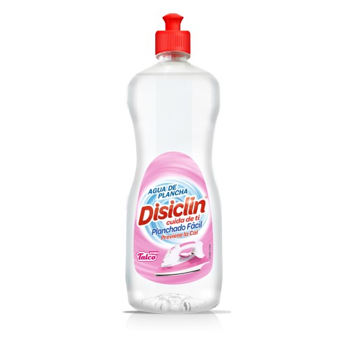 DISICLIN AGUA DE PLANCHA TALCO 500ML C/10 APRESTOS